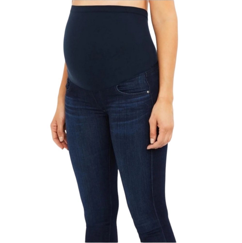 AG Adriano Goldschmied Secret Fit Belly Maternity Skinny Jeans sz 28R